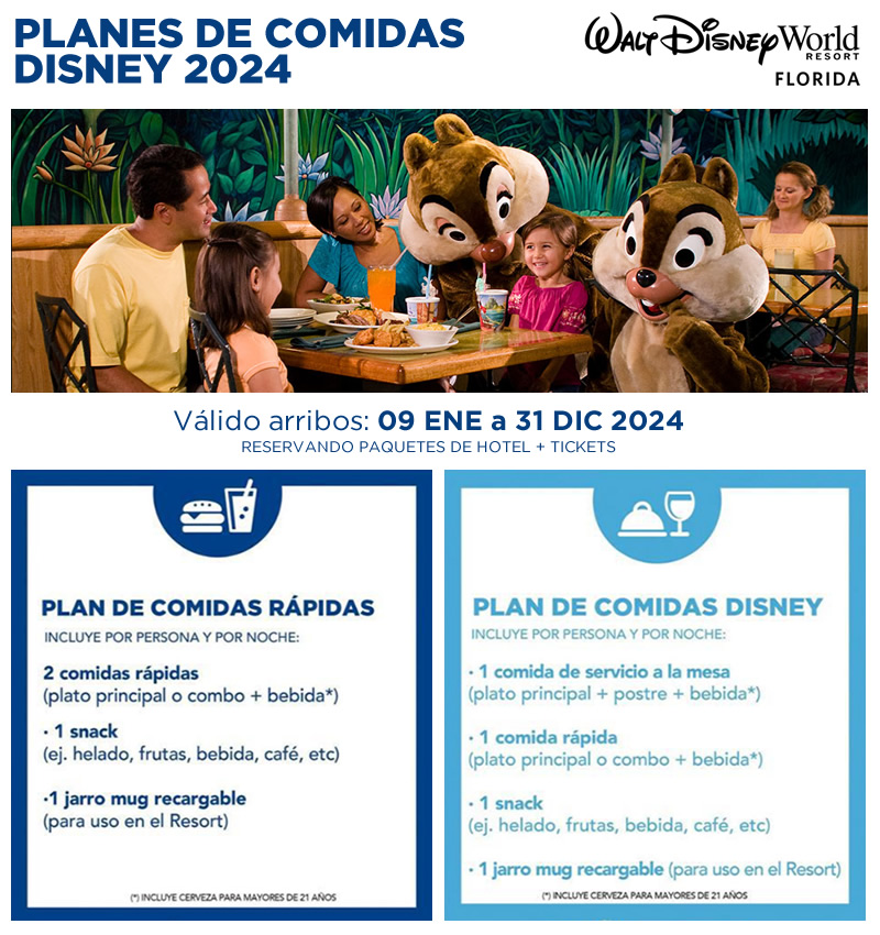 *Disney Plan de Comidas